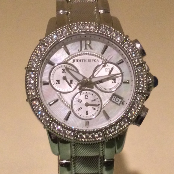 Judith Ripka Accessories - JUDITH RIPKA WOMEN’S CHRONOGRAPH WATCH